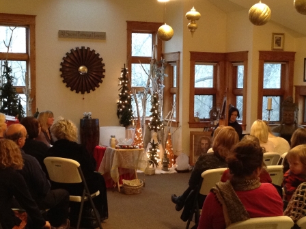 Service at HIC - December 2014 with Amy Korteum